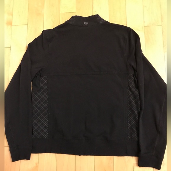 Lululemon black full zip jacket mens sz M - Picture 2 of 4